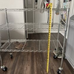 Metal Wire Rolling Shelf