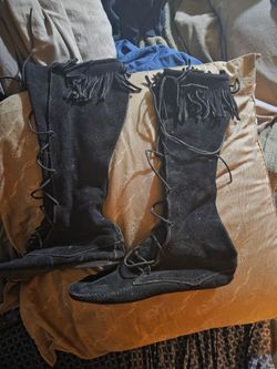 Vintage moccasin boots