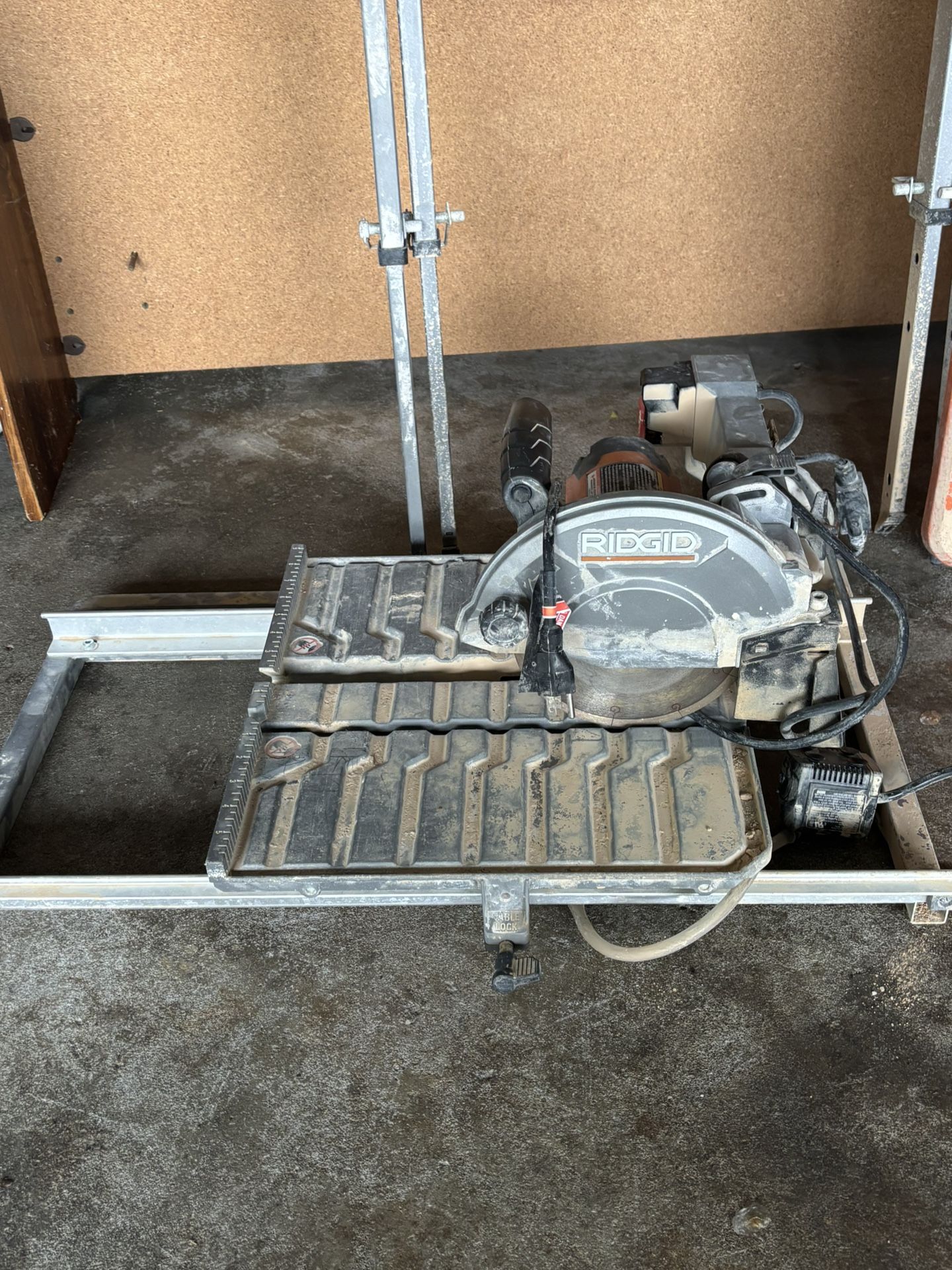 7 In Ridgid Tile Wet Saw