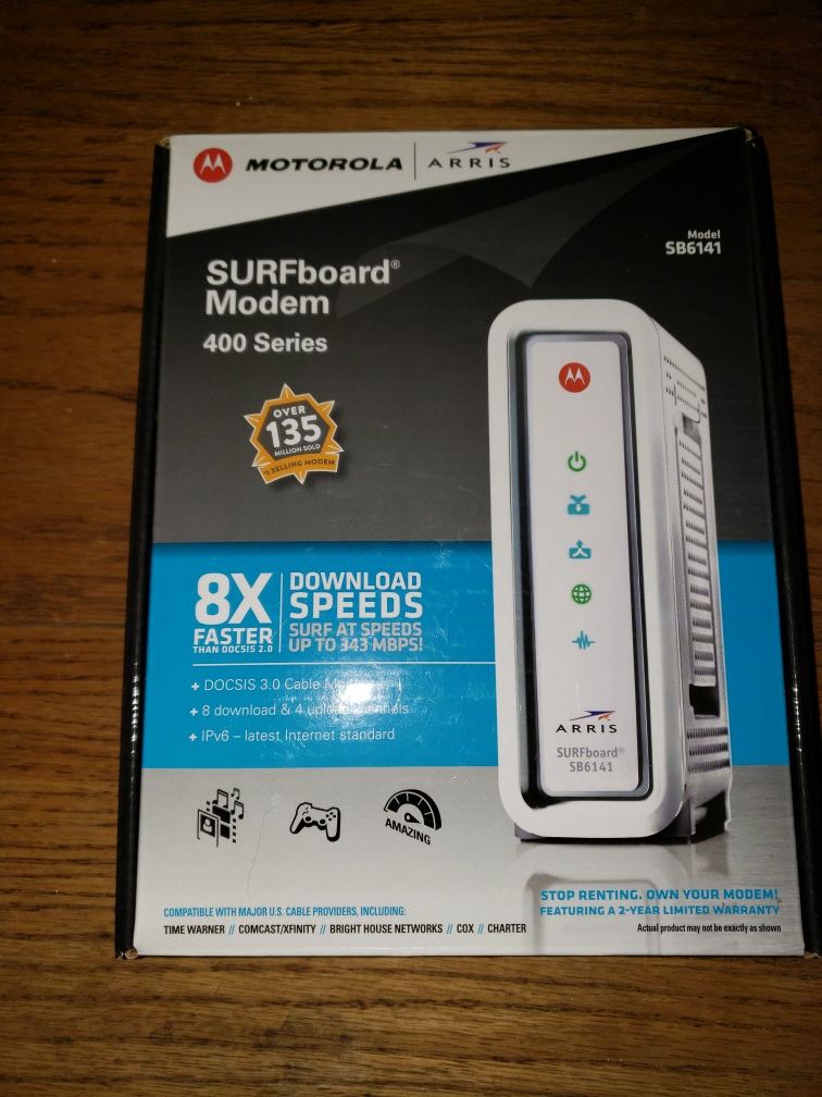 Motorola surfboard modem