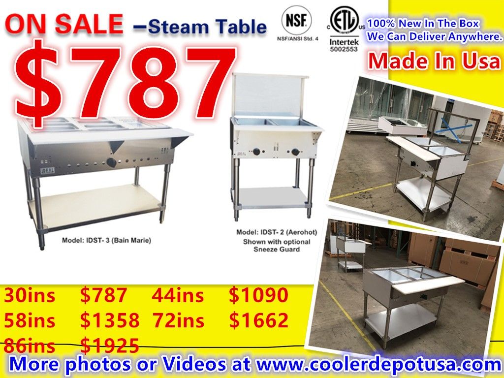 Commercial NSF 1/2/3 Door Reach In Freezer Refrigerator Cooler RESTAURANT EQUIPMENT