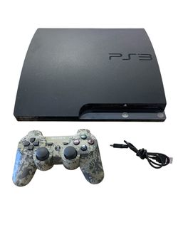 PS3 SLIM CONSOLE NO POWER CORD #33054