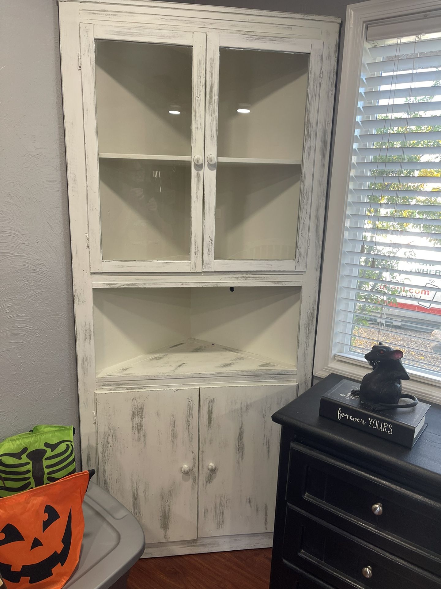 Corner Display Cabinet