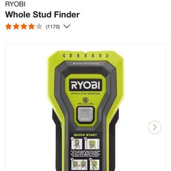 RYOBI Whole Stud Finder
