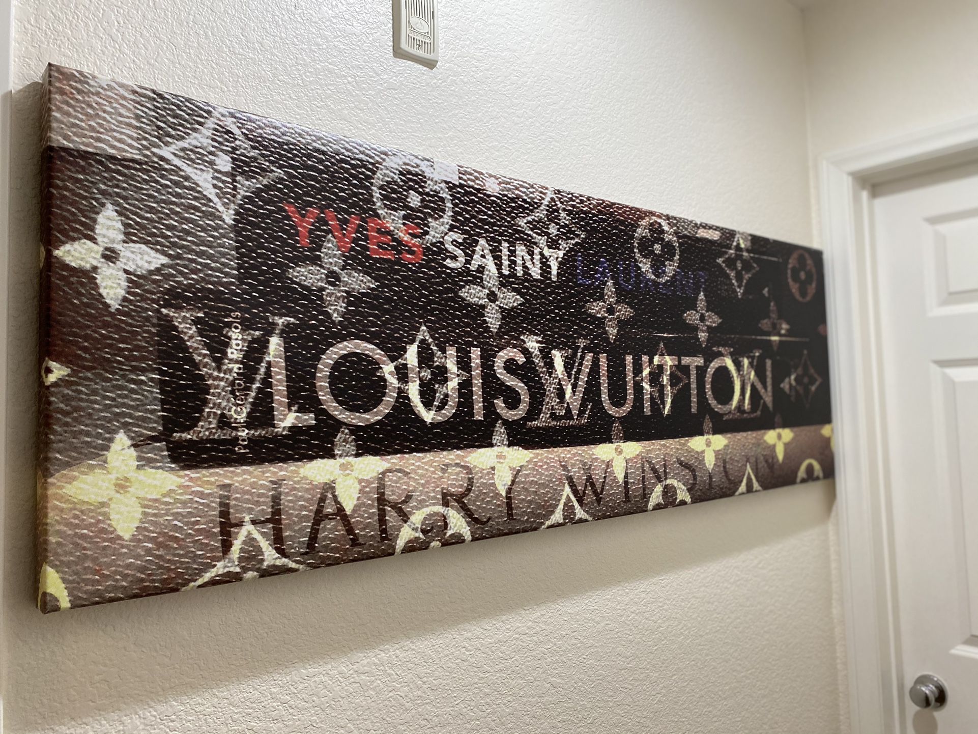Picture Of Louis Vuitton Colorful Picture Canvas On The Wall