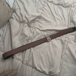 Leather Reversible TB Belt 