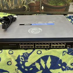 Linksys 24 port gigabite switch