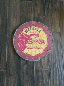 Fire Ball Dart Board