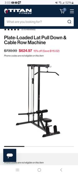 Titan Fitness Lat Pull Down