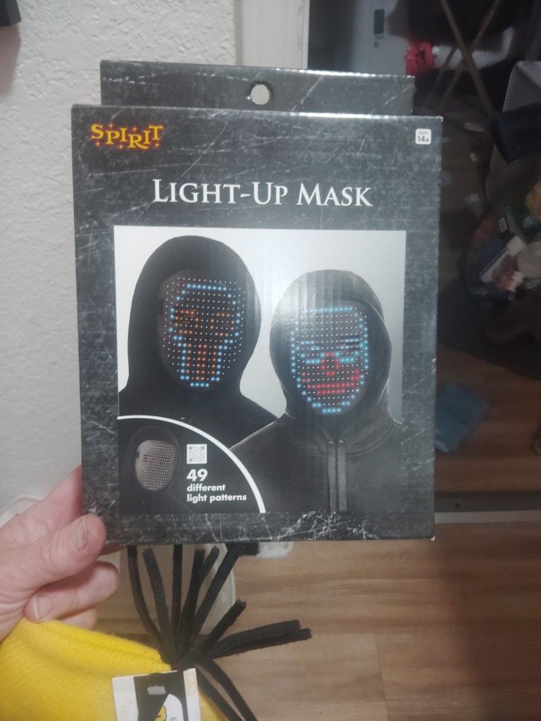 Light Up Halloween Mask