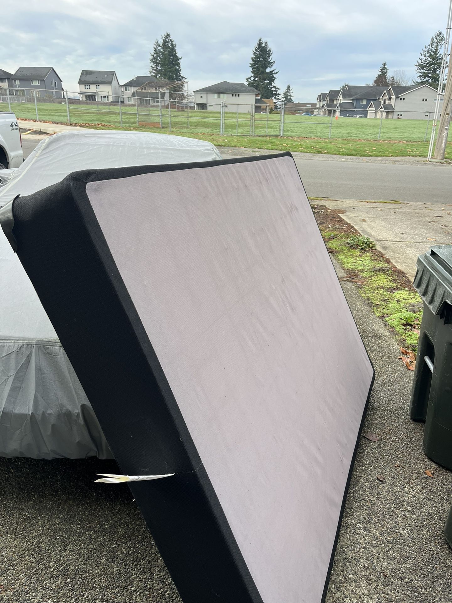 Queen Box Spring And Bed Frame