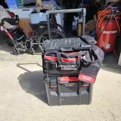 Craftsman TradeStack Rolling Tool Box and Bag