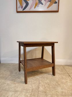 IKEA Brown Wood Side Table