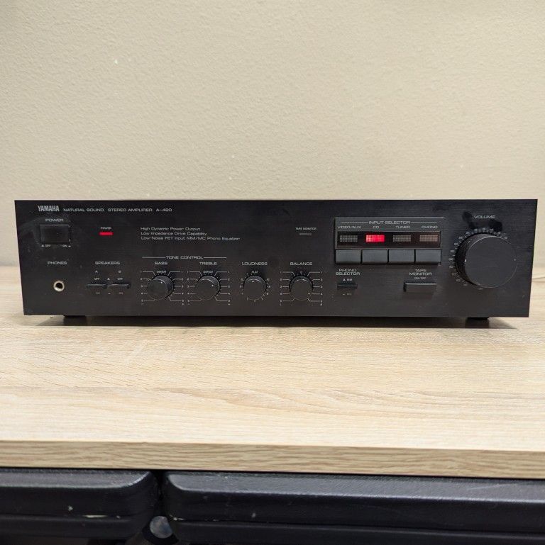 Yamaha A-420 Natural Sound Stereo Amplifier