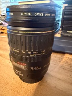 Canon EF 28–135mm f/3.5–5.6 IS USM Lens – $100 OBO