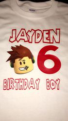 Roblox Birthday Shirt For Sale In Houston Tx Offerup - roblox birthday shirt girl