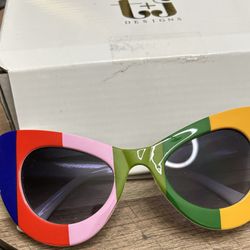 Beautiful Eleanor ShuMark cat eye sunglasses