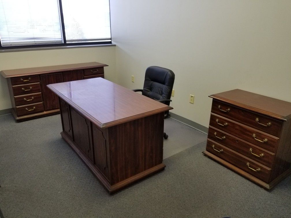 Office Desk,credenza,  Etc.