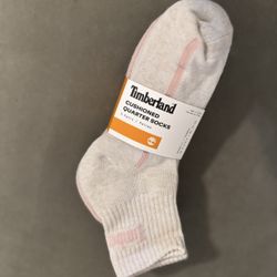 Timberland Lucky Brand  cushioned quarter socks 5 pairs  women’s size 6.5 -9.5