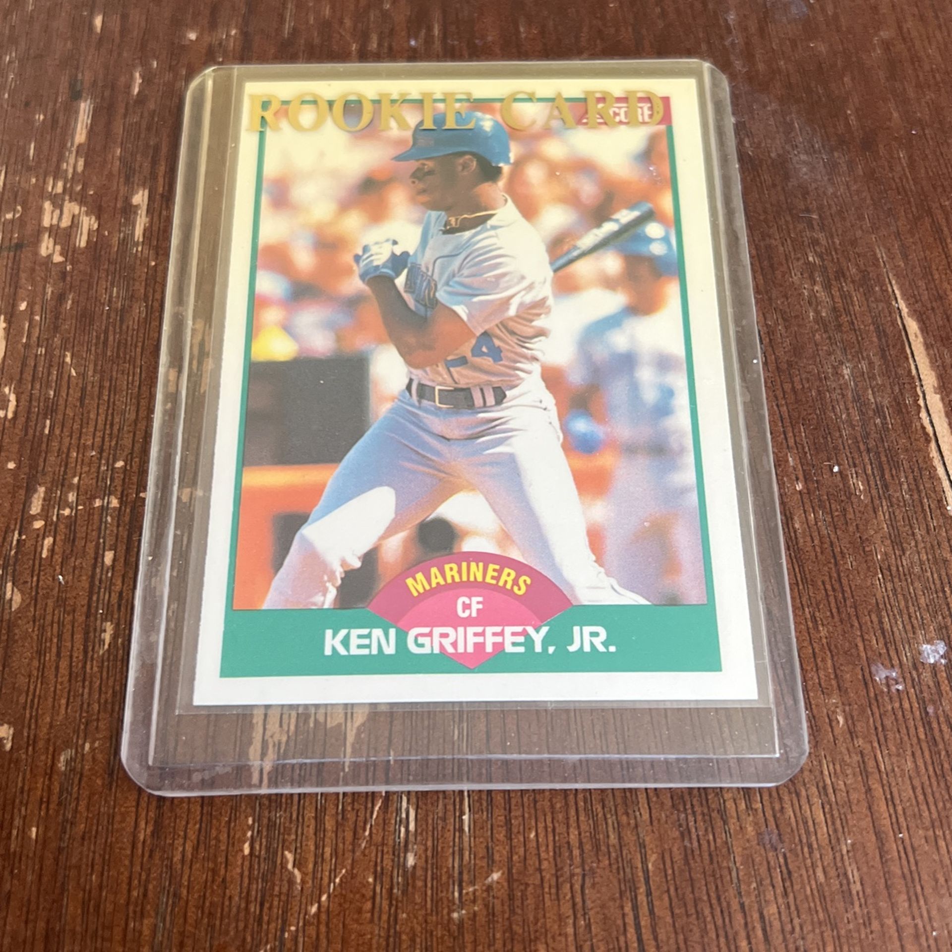 Ken Griffey, Jr. After Hand Fracture Card Rare 1989 Score 100T