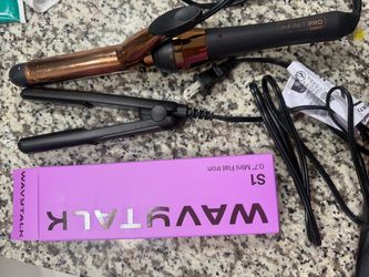 straightener and curling iron