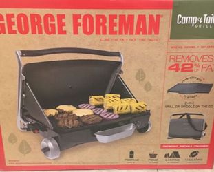 George Foreman Camp and Tailgate Portable Gas Grill