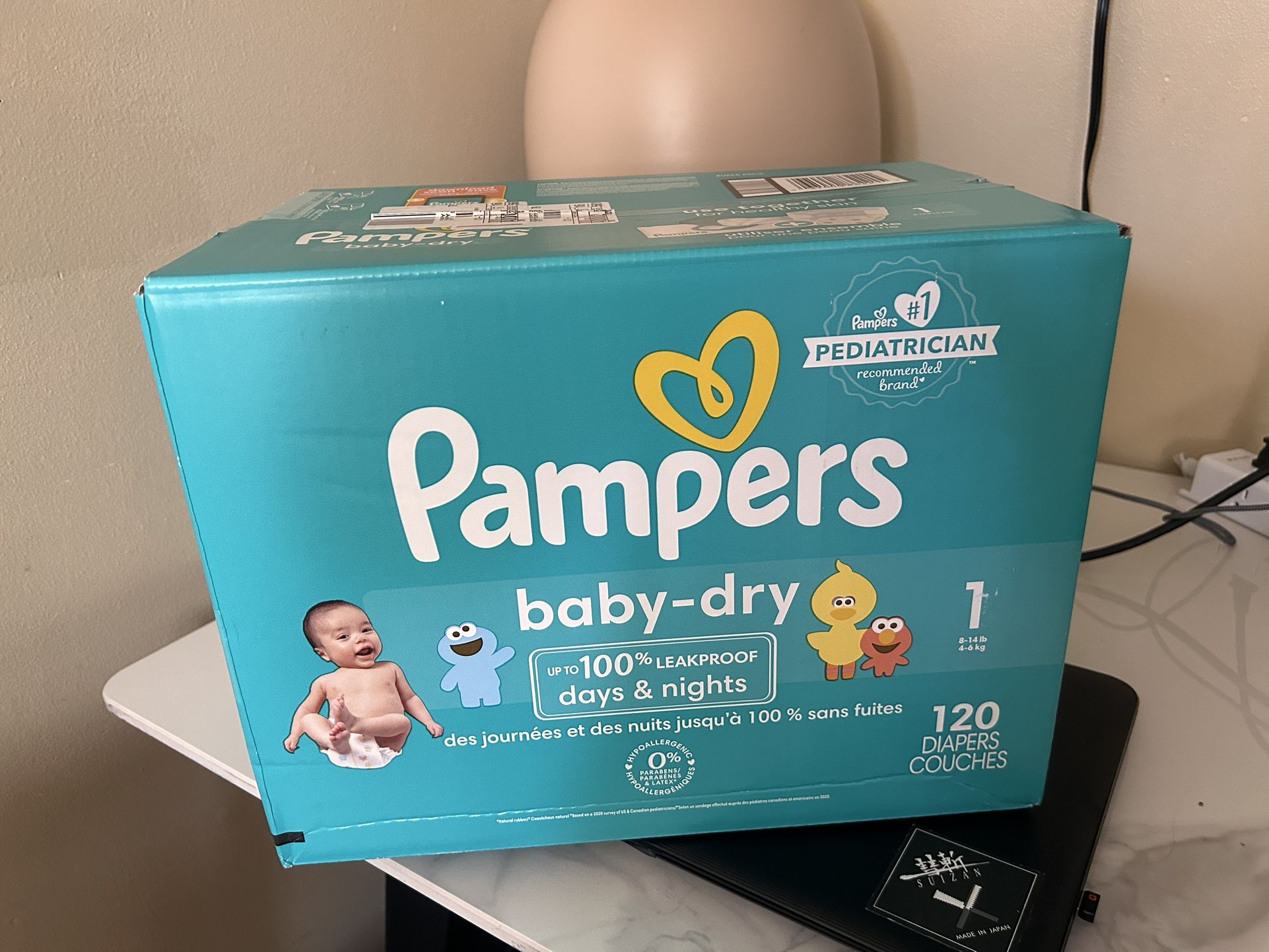 Pampers Size 1 Diapers