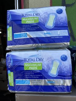 Total Dry Maximum Pads Kotex