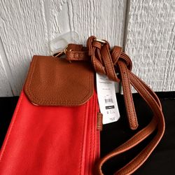 Time and Tru Women's Natalie Phone Case Cellie Wallet on a String