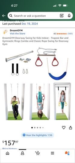 Kids Door Swing & Activities 