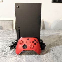 Xbox Series X with Controller and Cables 