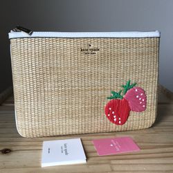 Kate Spade large zip pouch 