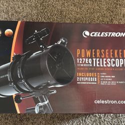 Celestron 21049 PowerSeeker 127EQ Reflector Telescope