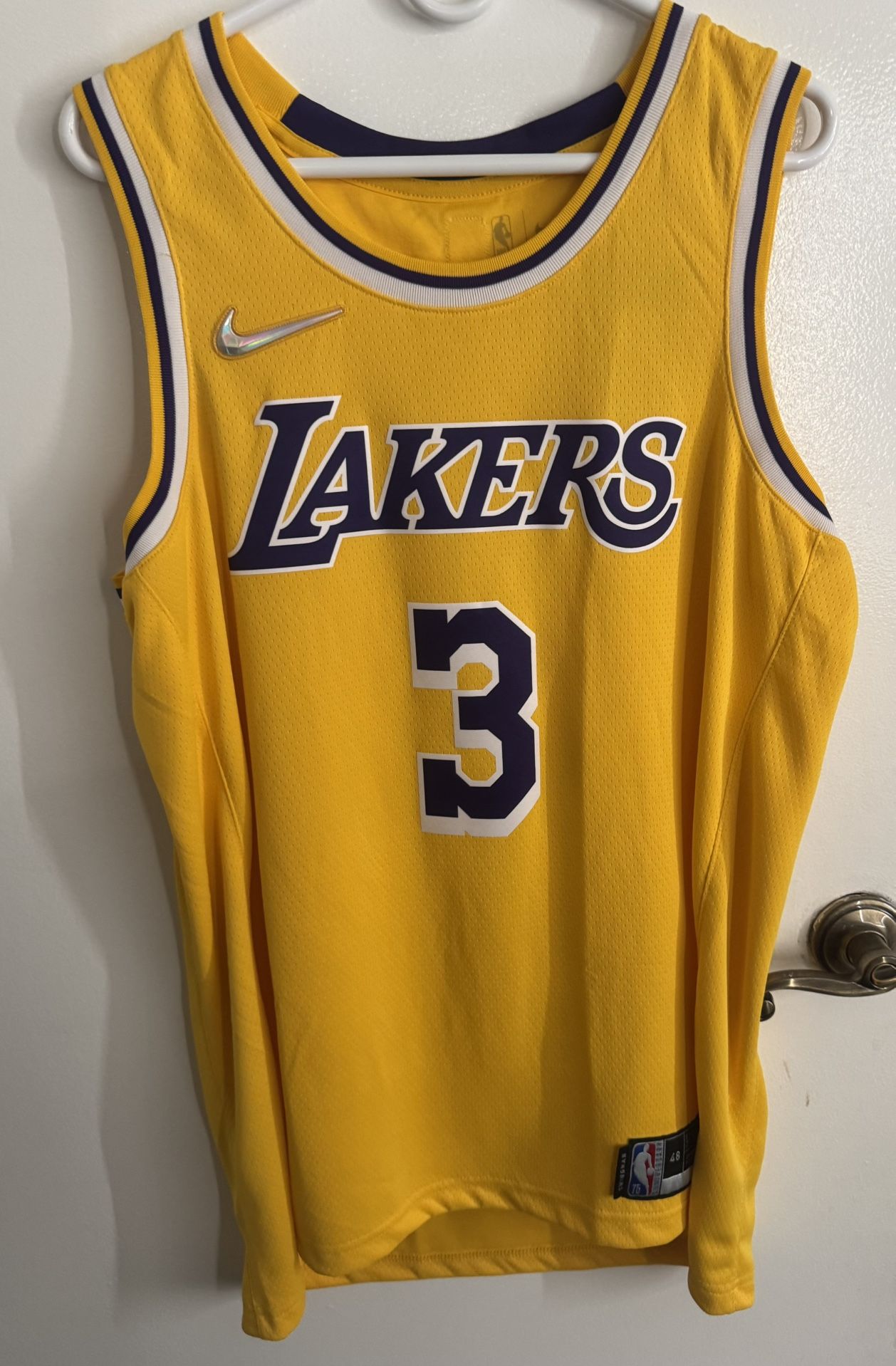 Anthony Davis Laker Jersey/Yellow