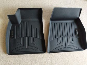 2017-2023 TESLA Model 3 Weathertech Passenger & Driverside Floor Mats 