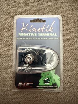 Kinetik KHC-NBC Silver Alloy Negative Terminal