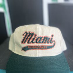 Miami Hurricanes Vintage Hat