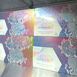 Prismatic Evolutions Super Premium Collection (SPC) Pokemon cards