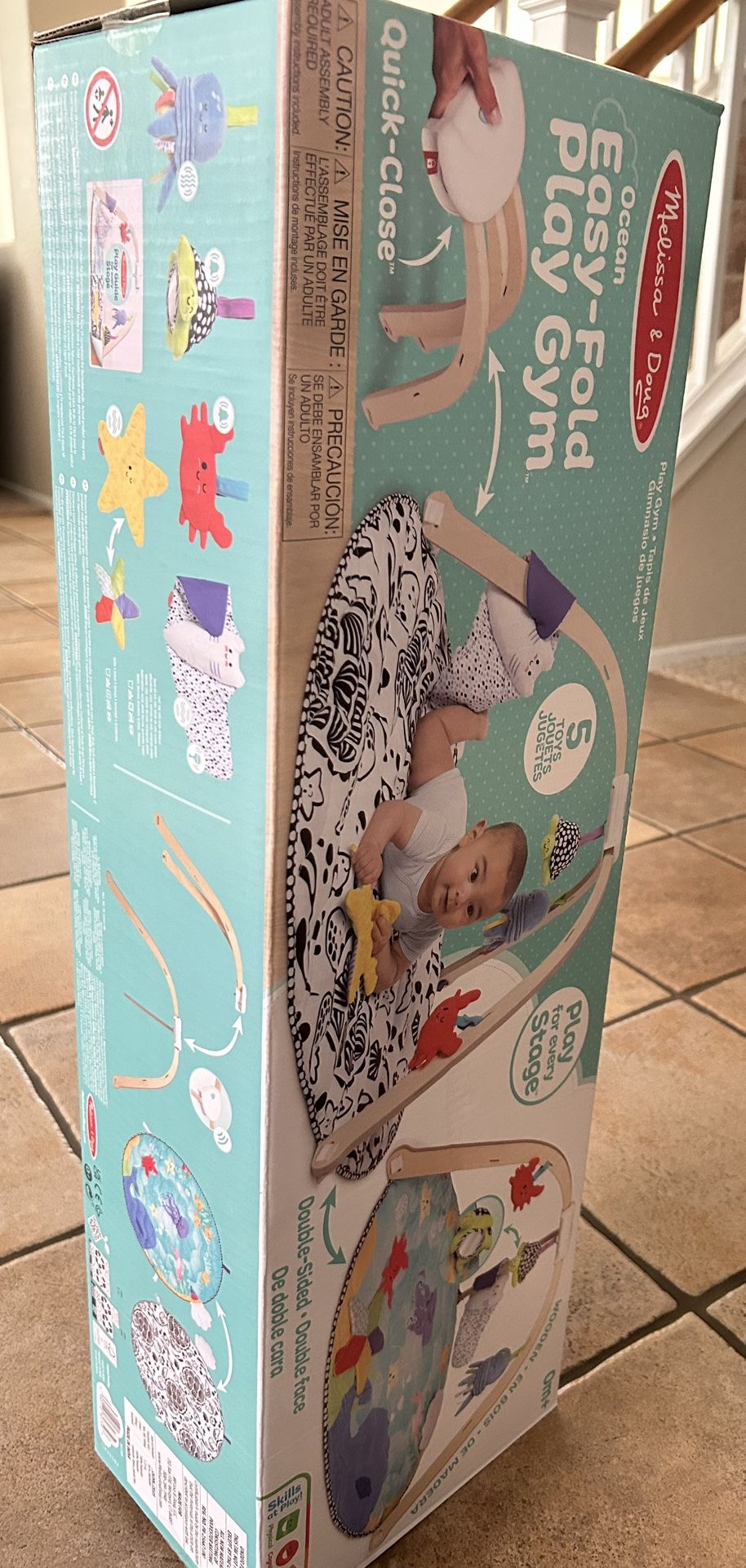 Melissa & Doug Brand New Still In Box Baby Gym