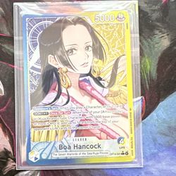 Boa Hancock - OP14-041 (Alternate Art) - The Azure Sea's Seven (OP14)