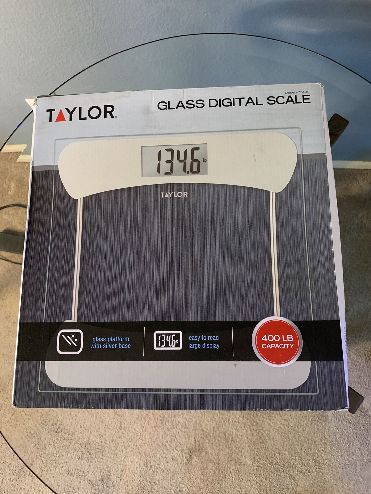 Taylor Glass Digital Scale