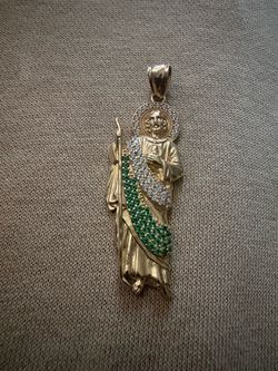 14K San Judas Pendant