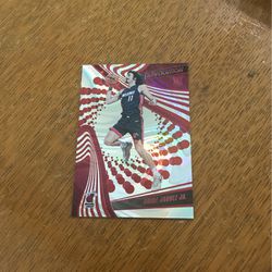 Jaime Jaquez Jr 2023-24 Revolution Rookie Card Red Swirl 49/199