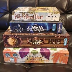 Bundle of 4 Board Games