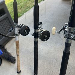 Deep Sea Rod And Reel Combos 
