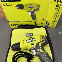 Ryobi Drill 3/8in Variable Speed w/Bag
