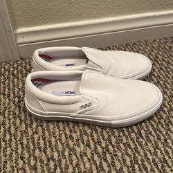 Vans White PopCush