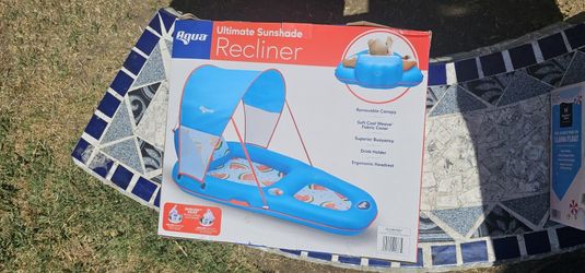 Flotation recliner floater With shade.