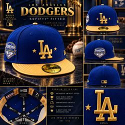 LA Dodgers 2024 World Series New Era 59Fifty Fitted Cap