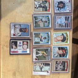 Topps Baseball Card Lot 70s